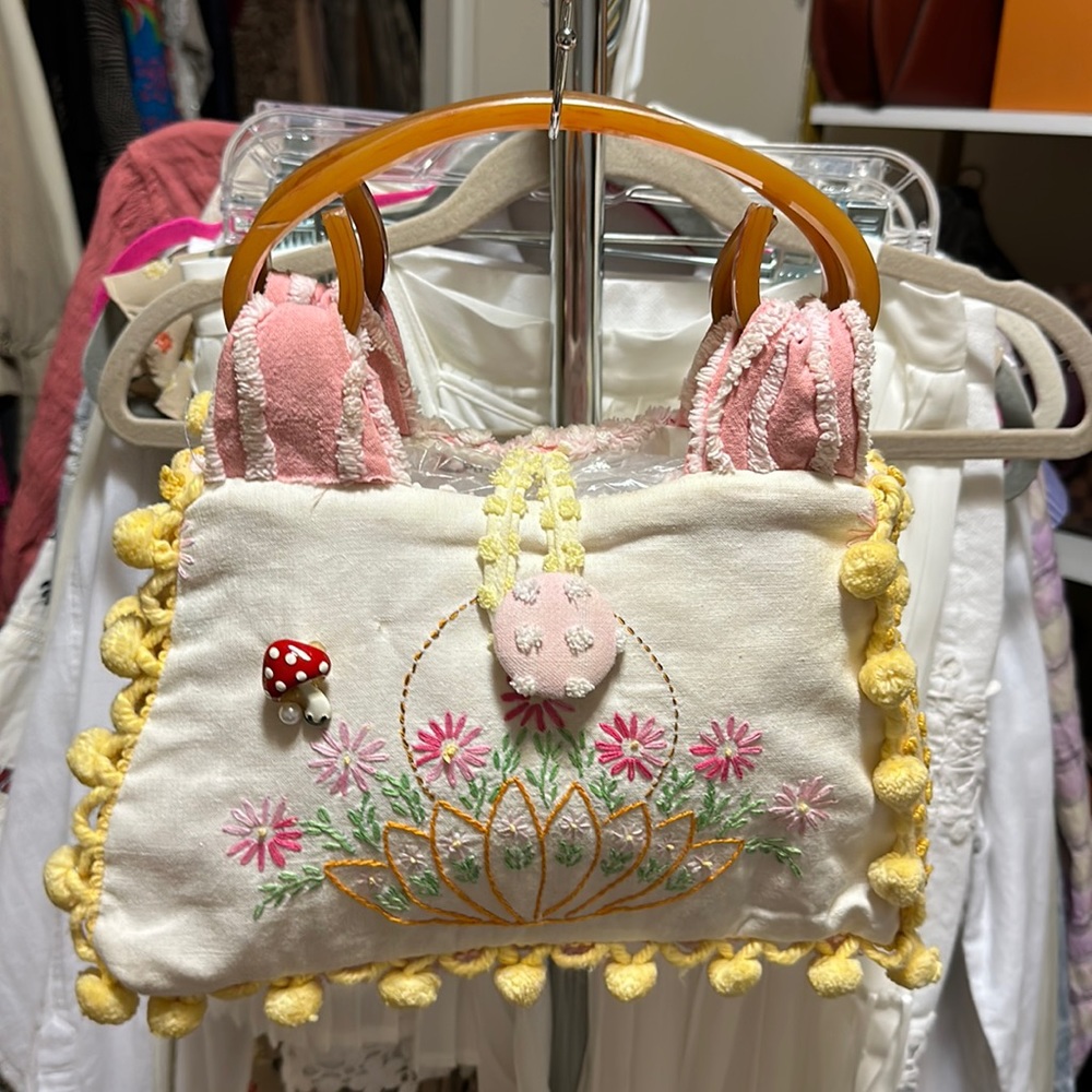 Vintage clothe bag “purse with a past”